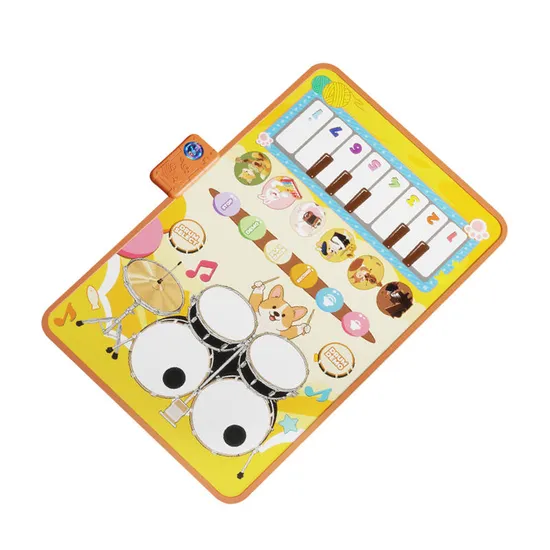 Wholesale Musical Piano Keyboard Educational Musical Electronic Drums Montessori Educational Toy