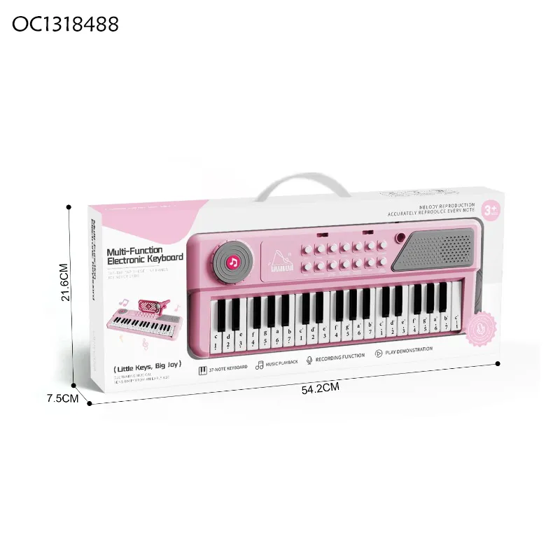 Wholesale Educational Montessori Sensory Electronic Musical Instrument Electric Keyboard Piano