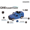 Wholesale Diecast Pull Back Miniature Cars Metal 1: 32 Scale Model for Kids