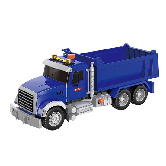 Wholesale Miniature Friction Construction Car Toys Set Model Truck with Light Sound