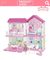 Wholesale Gift DIY Miniature Plastic Children House Play Doll House Set