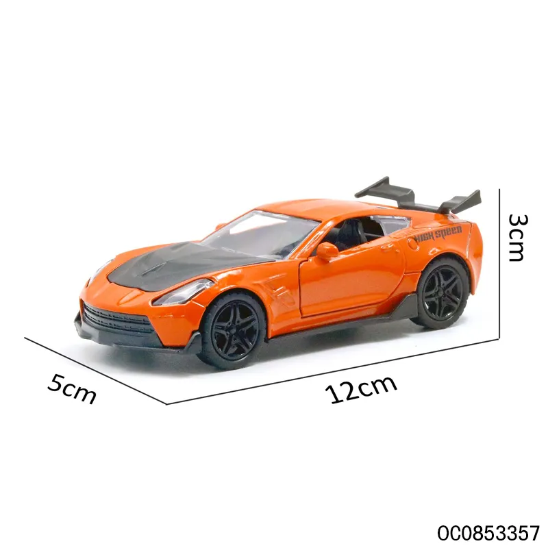 Wholesale Miniature Die Cast Metal Model Open Door Car Toy 1: 36 Scale Car for Kids