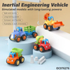 Wholesale Children Friction Car Construction Vehicle Truck Montessory Plastic Model Cars Toy
