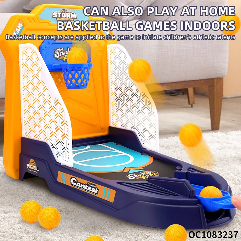 Wholesale Interaction Games Plastic Hoop Toys Basketball Football Shooting Family Games for Parents and Children
