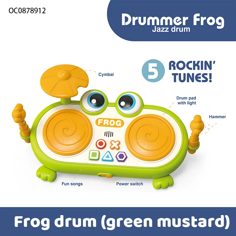 Wholesale Plastic Electric Children Musical Hand Toy Drum