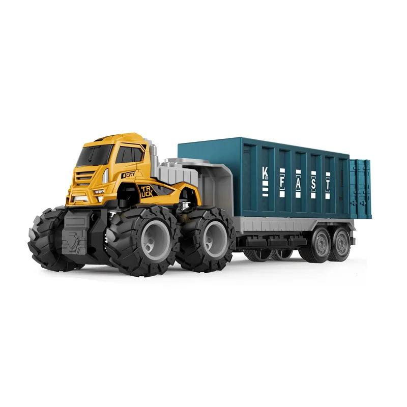 Wholesale Transport Car Diecast Small Alloy Miniature Die Cast Model Metal Trucks