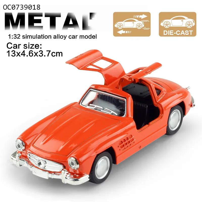Wholesale Diecast Car 1: 32 Custom Die Cast Mini Small Cars Toys Model for Children