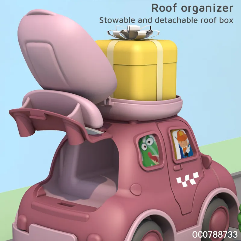 Wholesale Miniature Friction Kids Children Cartoon Classic Children's Toys Car