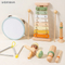 Wholesale Happy Plastic Music Instrument Set Toy Kids Educational Hand Drum