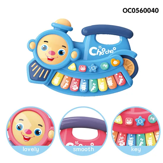 Wholesale Funny Baby Playing Musical Interactive Piano Rainbow Keyboard Toy for Babies