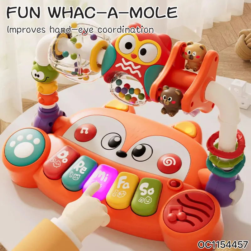 Wholesale Toy Piano Electronic Child Interactive Baby Sensory Musical Keyboard for Kids