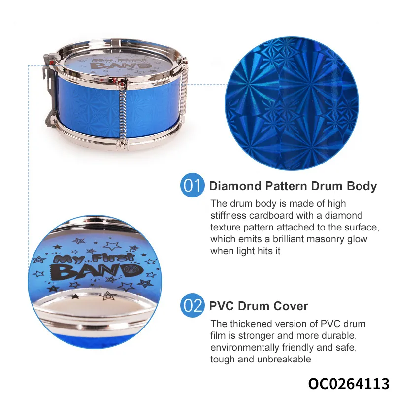 Wholesale Quality Montessori Percussion Musical Instruments Musical Drum Sets