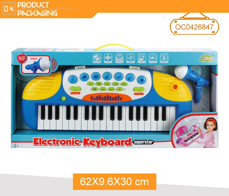 Wholesale Montessori Children's Baby Creative Composer Portable Piano Musical Instruments Toy Electronic Keyboard