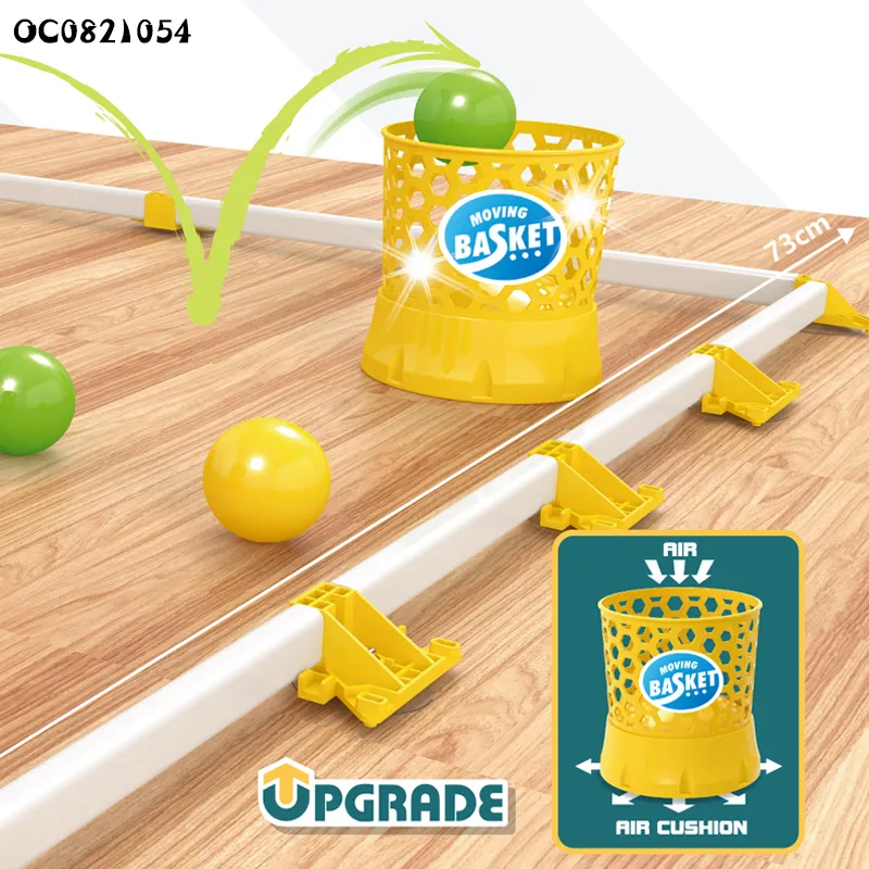 Wholesale Montessori Baby Indoor Sports Products Interactive Floor Game Ball Basketball Hoop Plastic Balls Toy