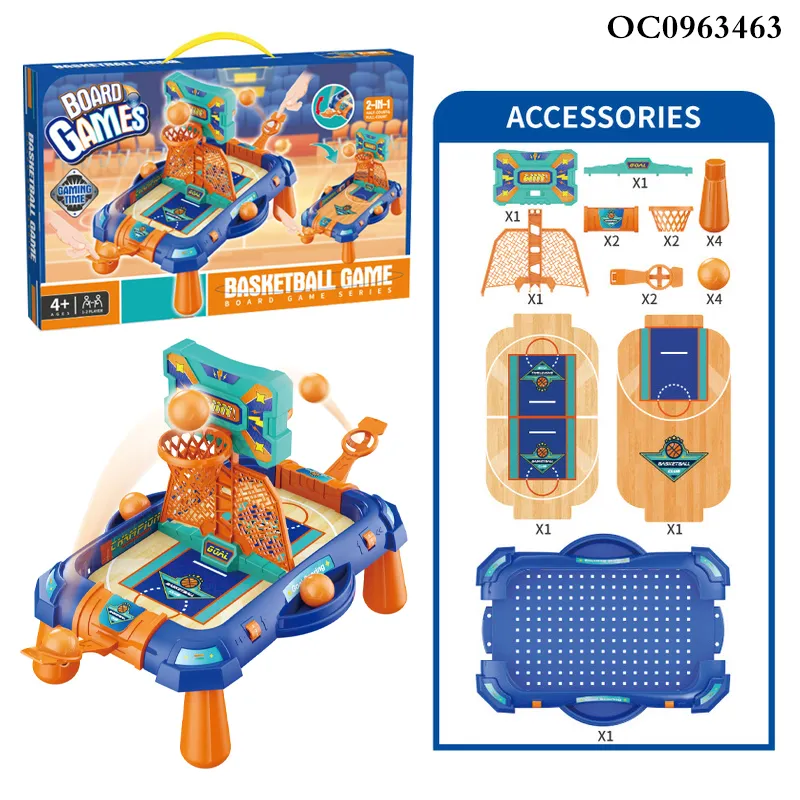 Wholesale Interactive Family Children Mini Finger Basketball Toys Interactive Games Table Hoop Board Games