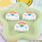 Wholesale Customized Mini Pullback Rainbow Car Plastic Cheap Toy Set